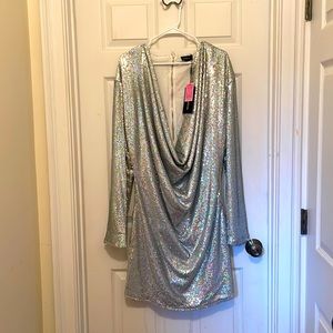 *NWT* PrettyLittleThing sequin dress